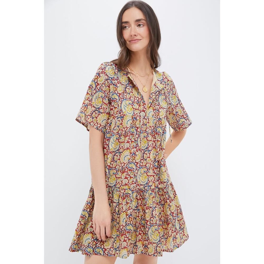 LOVE TOMAS BY EMERSON FRY Rayleigh Roma Organic Isla Dress Size XS/S NWT